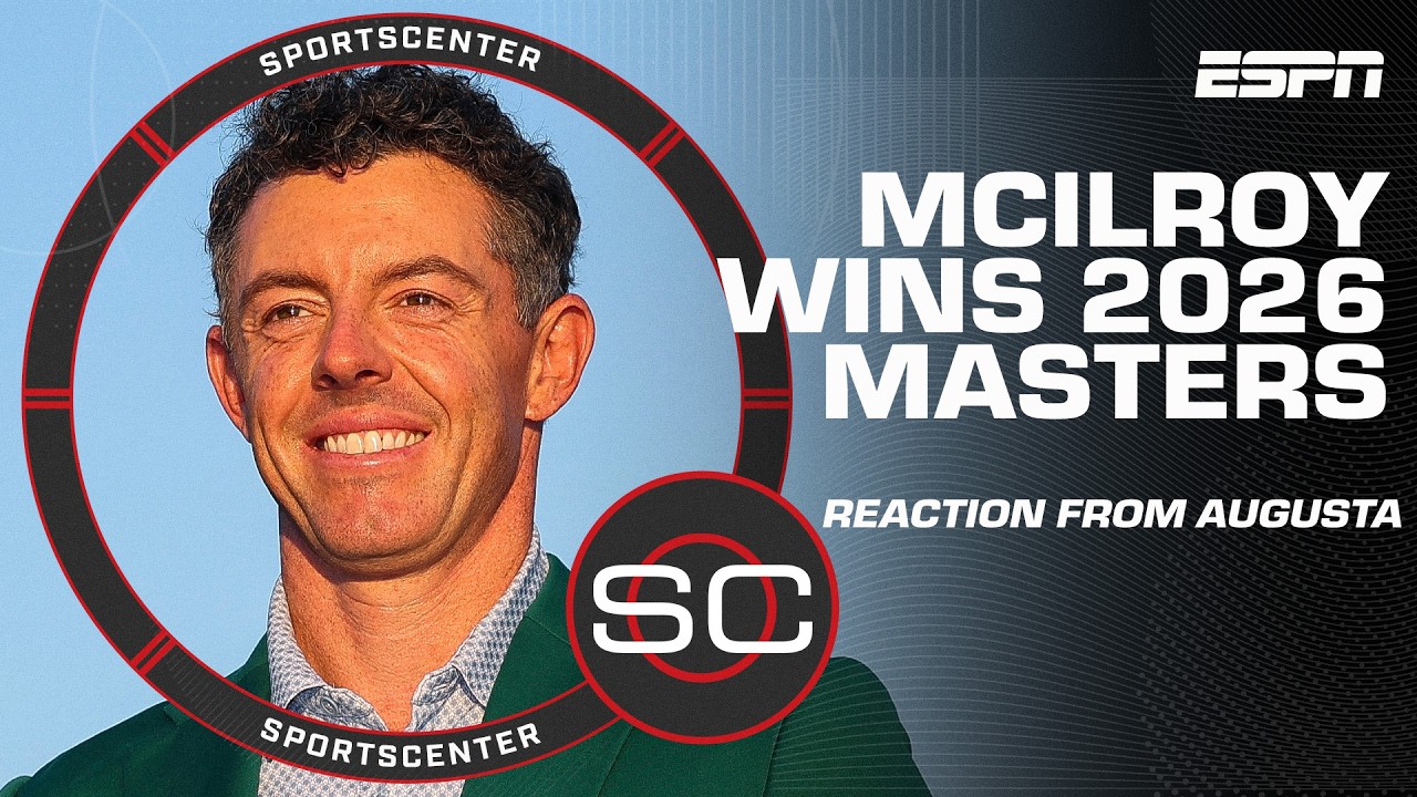 Masters Final Round Reaction ⛳ Rory McIlroy wins a 2nd Green Jacket | SportsCenter