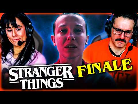 STRANGER THINGS FINALE REACTION!! Season 5 Episode 8 | Tara & Andrew Review | Vecna | Mind Flayer