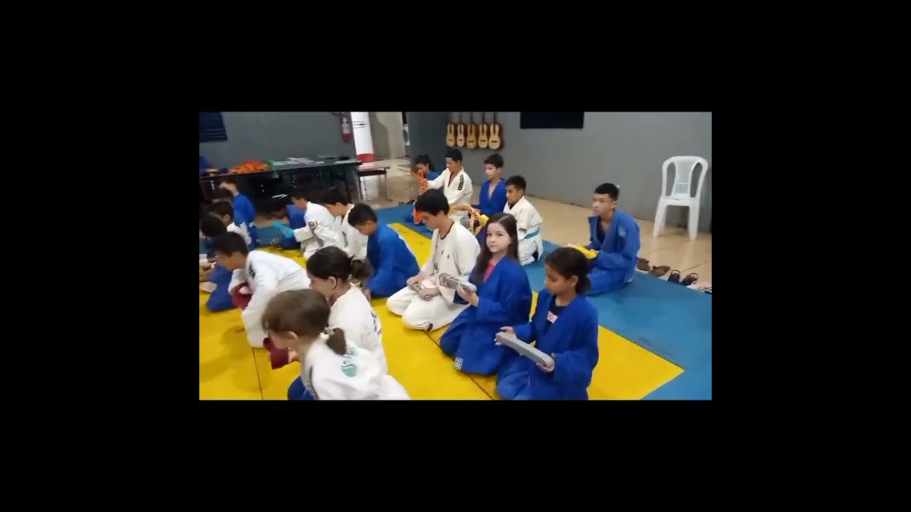 Juramento do Judo Liga LCJMS e CBJK.