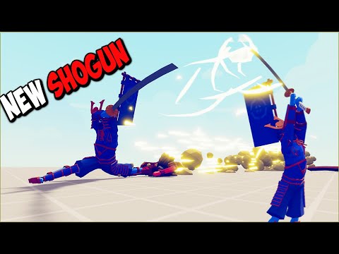 Damn Cool ⚔ New Shogun vs Every Faction - TABS Unit Creator Update
