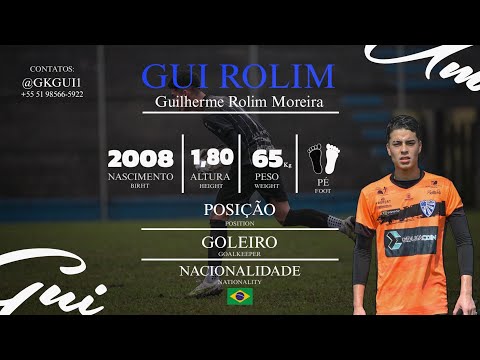 Material atualizado 2024 - Guilherme Rolim Moreira - 2008 - Goleiro