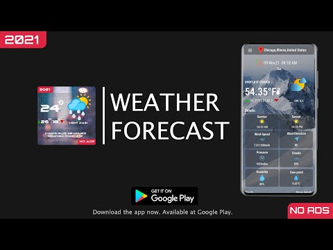 Weather Forecast Android App ( Free - No Ads )