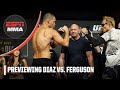 Din Thomas expects a BARNBURNER from Nate Diaz and Tony Ferguson at UFC 279 | ESPN MMA