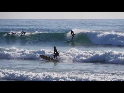 Declan Wyton enjoying the morning on a Big Z noserider