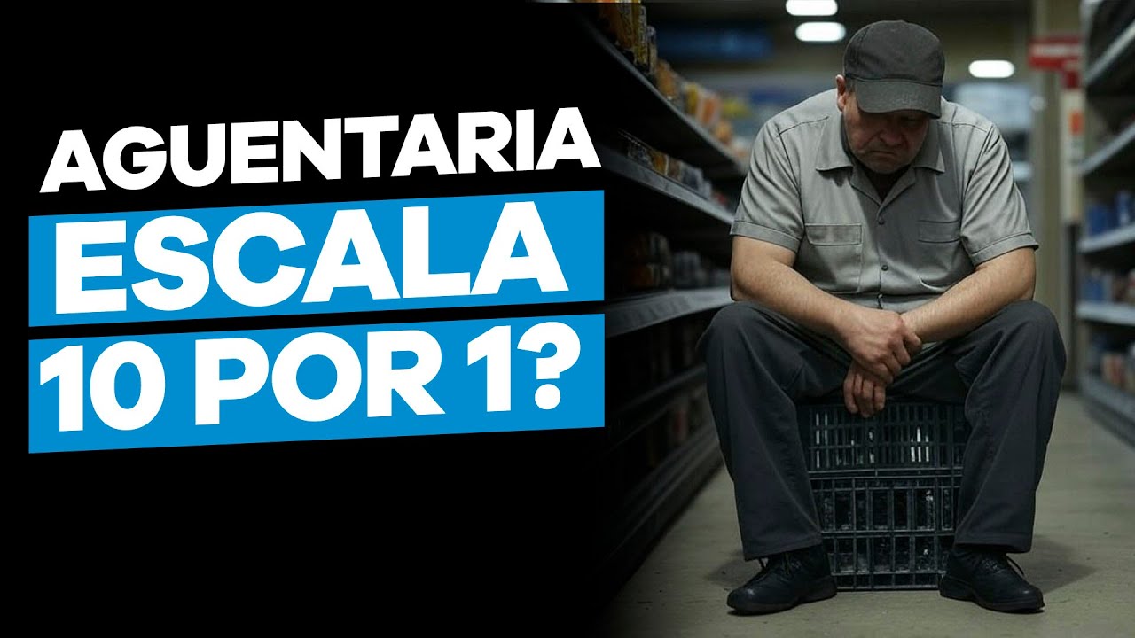 MERCADO obriga FUNCIONÁRIOS a ESCALA 10 POR 1 | CORTES do EDSON CASTRO