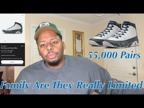 Air Jordan 9 Flint Grey How Limited Are These Sneakers #sneakers #nikeshoes #review 