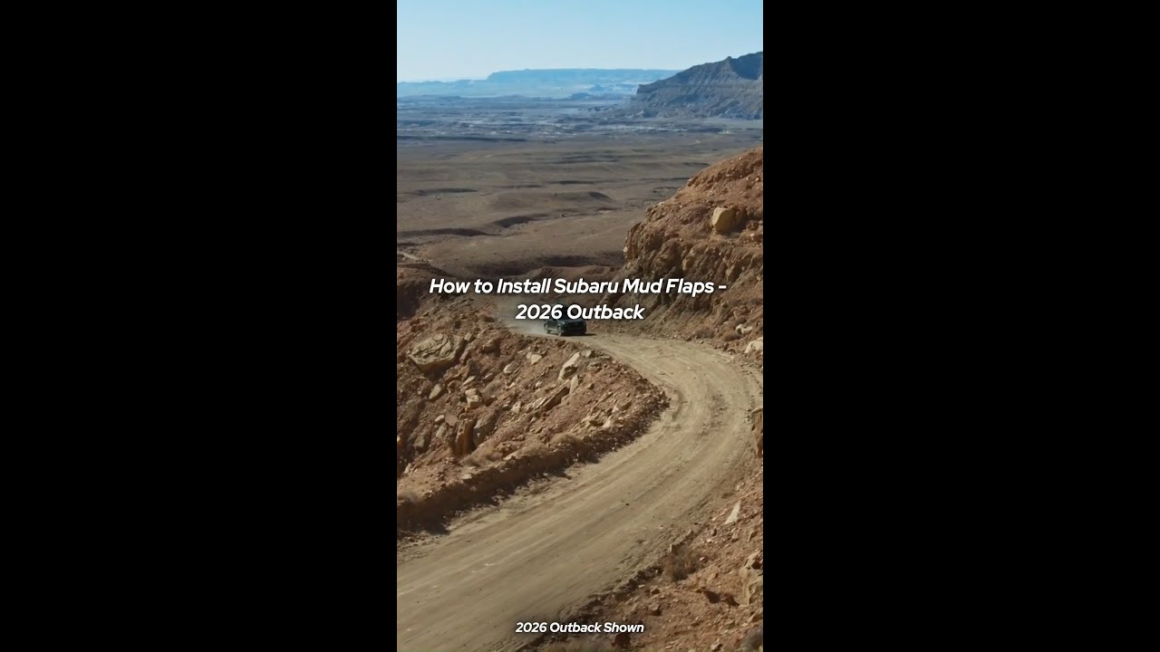 How to Install Subaru Mud Flaps