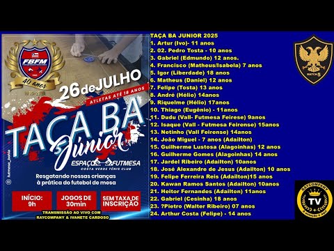 ESPAÇO FUTMESA COSTA VERDE TAÇA BA JÚNIOR
