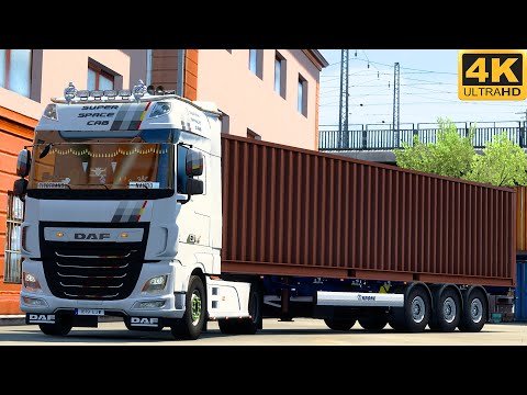 [G29] ETS2 (4K 60FPS) | DAF XF E6 510 | DRESDEN 🇩🇪 - NUREMBERG 🇩🇪