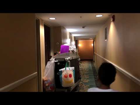 Otis elevators at The Holiday Inn in Chantilly, Virginia