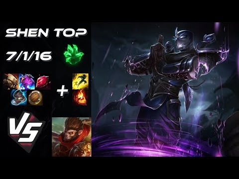 TOP Shen vs Wukong - EU Grandmaster Patch 14.24