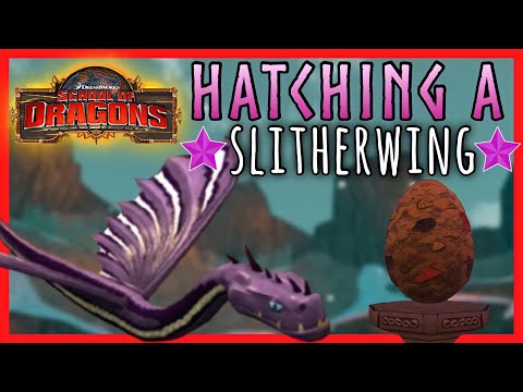 HATCHING THE NEW DRAGON! | The Slitherwing + Egg 101 Overview - School of Dragons (SoD) Gameplay