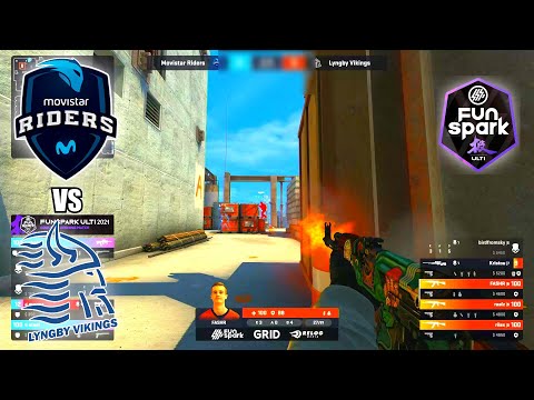 Movistar Riders vs Lyngby Vikings - Funspark ULTI 2021 | CSGO HIGHLIGHTS