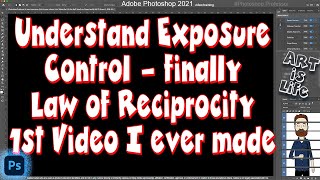 Learn Exposure Control in 7 min - Law of Reciprocity - Shutter Speed and F/stop! Be a better! Now!