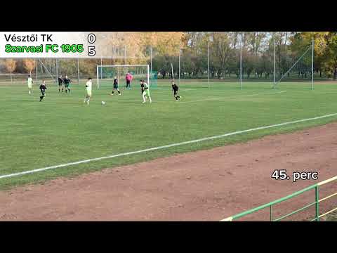 U17:Vésztői TK-Szarvasi FC 1905:1-10 (2025.10.27)