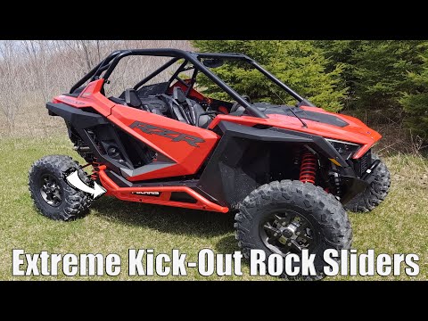 Polaris RZR Pro XP Extreme Kick-Out & Low Profile Rock Slider Installation