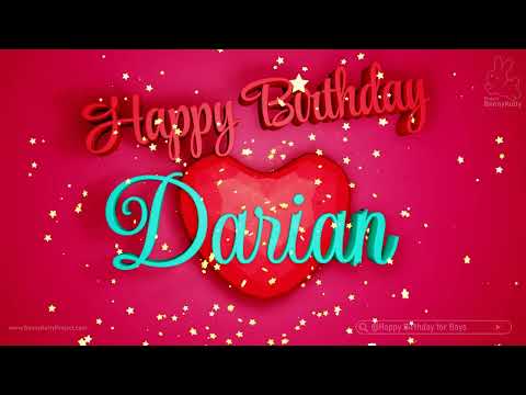 Darian |🎈 Happy Birthday Champ! | Cool Birthday Video for Boys