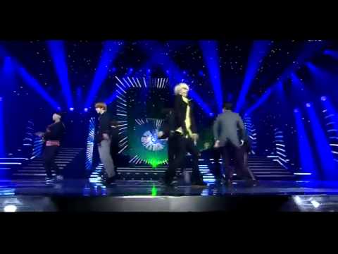 [110828] Super Junior - Mr Simple + Winner [Inkigayo Farewell Stage For HeeChul]