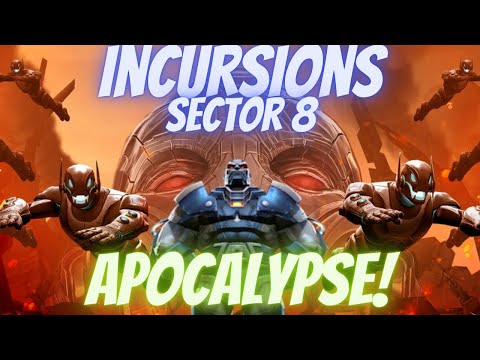 Apocalypse Fun In Incursions! Let's See How He Does!  Marvel Contest Of Champions!