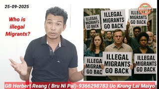 Download lagu Bru Rao illegal Migrants no bre khe mthauh mai nai chini para uo//By GB Herbert Reang Bru mp3