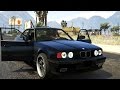 BMW E34 535i v2 для GTA 5 видео 2