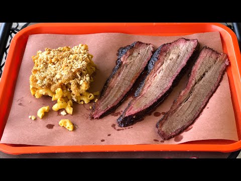 22.5" Weber Smokey Mountain - Brisket Flat - Mac And...