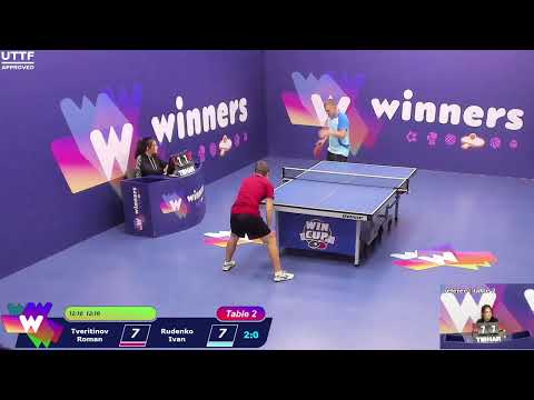 WINners CUP table 2  30.10  Tveritinov Roman - Rudenko Ivan  17:15