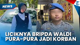 Liciknya Bripda Waldi Tutupi Jejak seusai Bunuh Dosen, Pura pura Jadi Korban