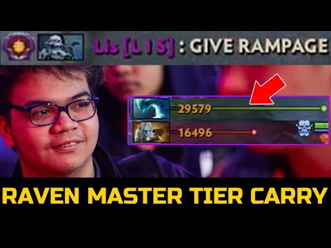 RAVEN MASTER TIER CARRY MORPHLING - FNATIC CARRY RAID BOSS