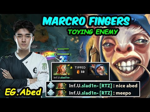 Abed Meepo Enjoyer - Marco Fingers Toying Enemy PUB Dota2
