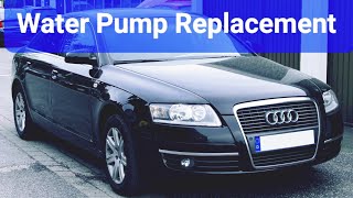 Audi A6 C6 4F 2.0TDI 2004-2011 Water Pump Replacement