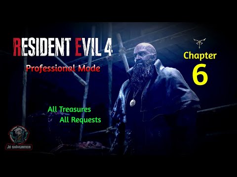 Resident Evil 4 Remake | Professional | Chapter 6 : Chainsaw Sisters & Mendez Boss Fight | 60FPS