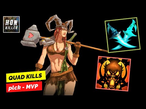 HoN Hammerstorm TWIN BLADES with SYMBOL OF RAGE - MVP