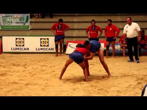 Luchada de selecciones cadetes "Lanzarote vs La Palma" 1ª fase del grupo "A" 2014