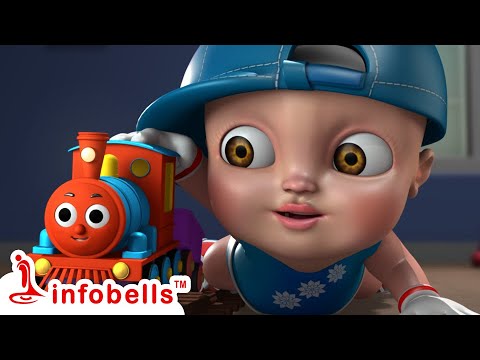 Chuk Chuk Railu Bandi, Chuk Chuk Railu vaccindi-Train Songs | Telugu Rhymes for Children | Infobells