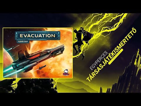 #392. Evacuation | Egyperces társasjátékismertető - Game-Obscura