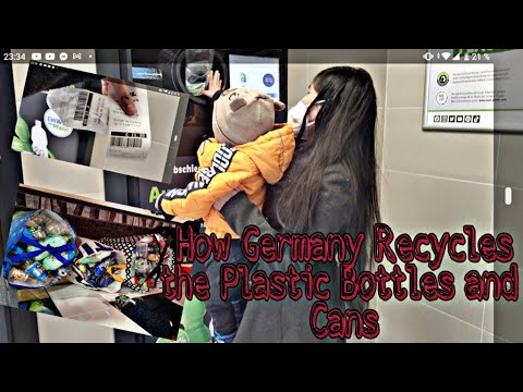 How Germany Recycles the plastic Bottles and cans. #Moneyback(Pfand)