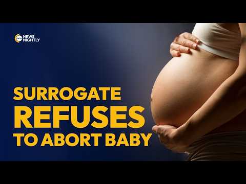Surrogate mother who refused to abort baby gives birth amid ongoing legal dispute