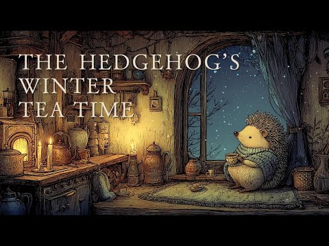 [Celtic Music] Calm Celtic fantasy music for a quiet afternoon – The Hedgehog’s Winter Tea Time🕯️