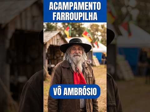 VÔ AMBRÓSIO NO ACAMPAMENTO FARROUPILHA EM FREDERICO WESTPHALEN