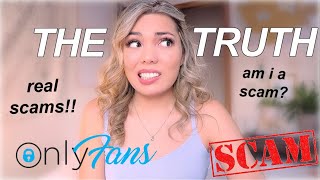 OnlyFans SCAMS you NEED to AVOID: creators do NOT do this!! Real/Fake scams to look out for online!