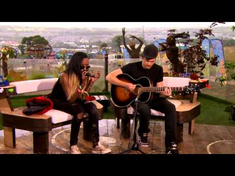 Angel Haze performs Battle Cry at Glastonbury 2014