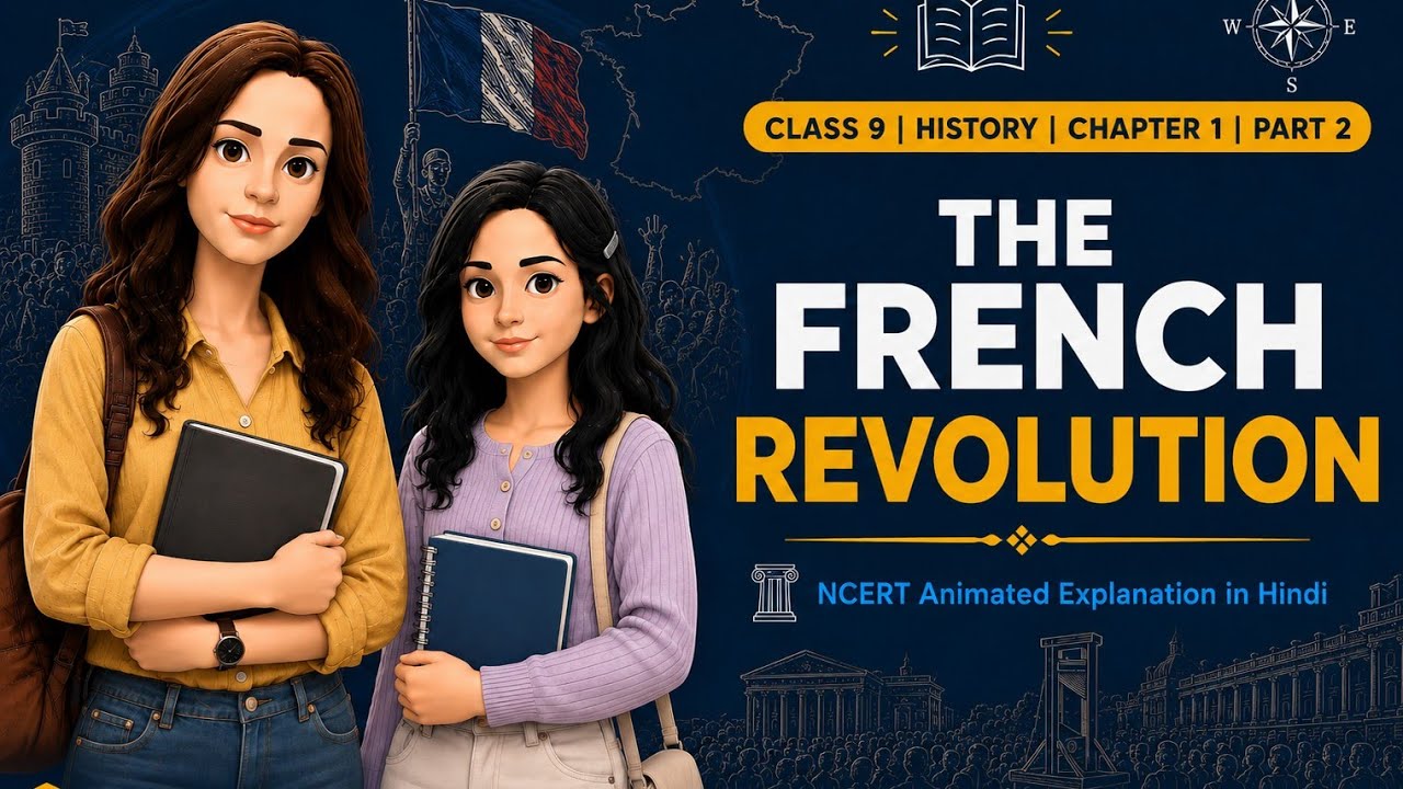 Chapter 1 : The French Revolution (Part 2) | Class 9 History | Full Explanation with Animation