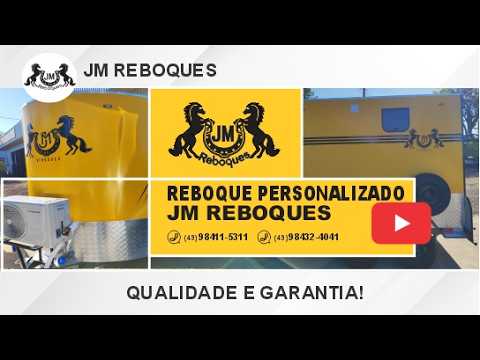 Mais um Reboque Personalizado da JM Reboques de São Miguel do Oeste entregue!!!