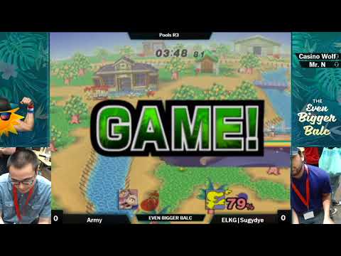 EBB: Army (Ice Climbers) vs ELKG|Sugydye (GnW) Pools