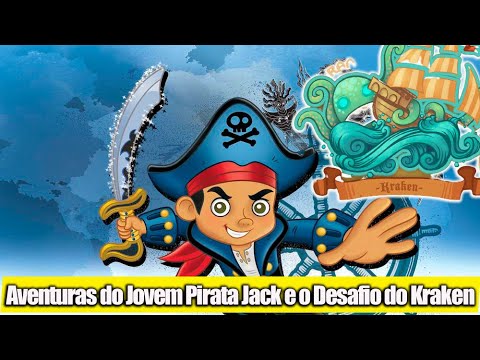 🚣🏻‍♂️ Aventuras do Jovem Pirata Jack e o 🐙 Desafio do Kraken