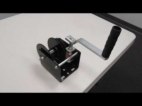 First Team's FT8100W Worm Gear Net Winch