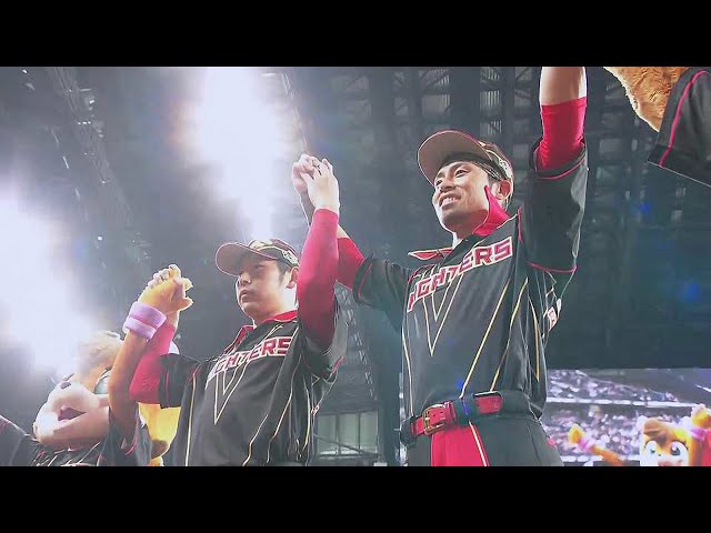 ファイターズ・加藤貴之投手・江越大賀選手ヒーローインタビュー 5月13日 北海道日本ハムファイターズ 対 千葉ロッテマリーンズ