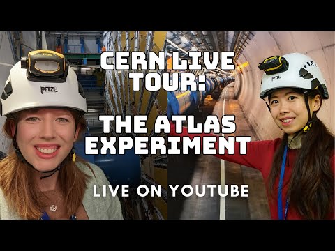 Exploring the Heart of Particle Physics: A Live Tour Inside CERN's ATLAS Detector