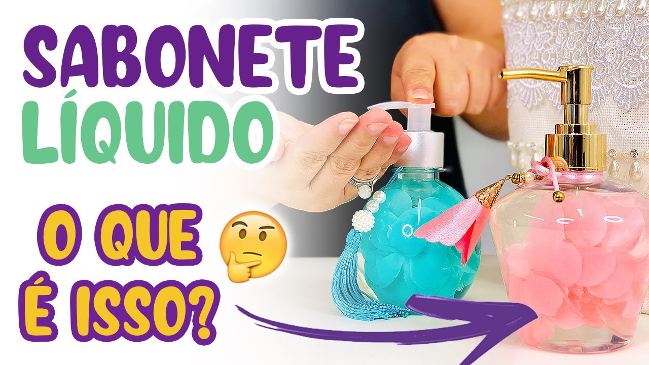 Sabonete Líquido com Elementos